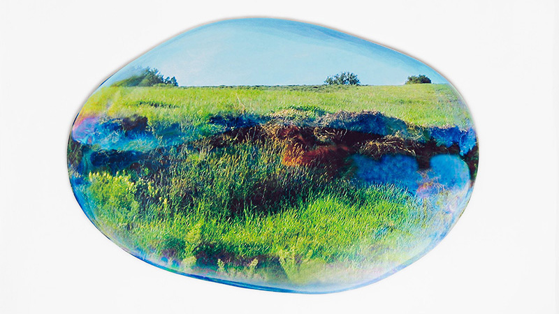 Objekt BUBBLE von Uta Weber, Galerie Samuel Baumgarten in Bielefeld